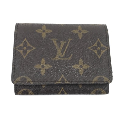 LOUIS VUITTON ルイヴィトン 名刺入れ モノグラム アンヴェロップ・カルト・ドゥ・ヴィジット M62920 ブラウン