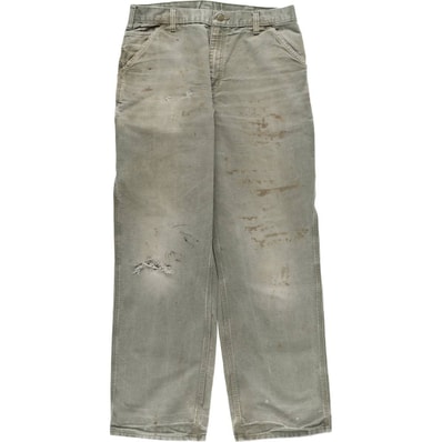 古着 カーハート Carhartt Original Dungaree Fit ダックペインターパンツ メンズw35相当/eaa495629