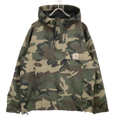 カーハート I014046 カモフラ ナイロン NIMBUS PULLLOVER L