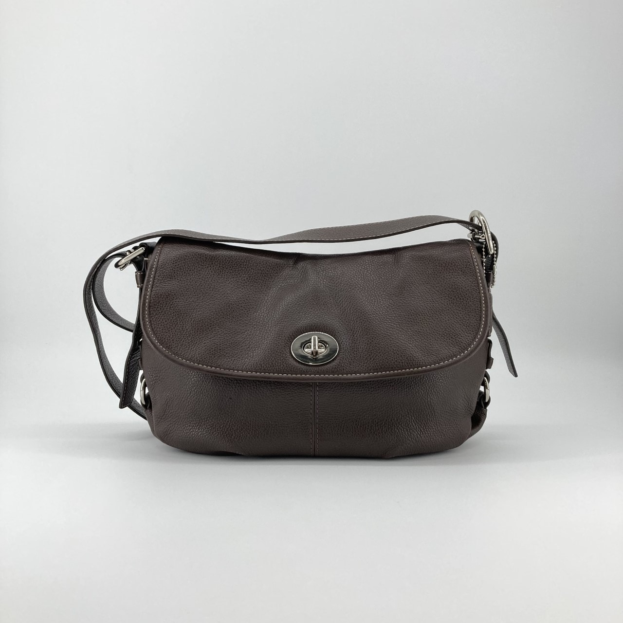 COACH(コーチ) レガシー ターンロック ペルプドレザー F15170 ショルダーバッグ ブラウン