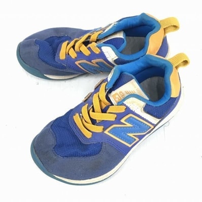 new balance★スニーカー【17.0/青×オレンジ】KS574BLP/ニューバランス◆Q-50