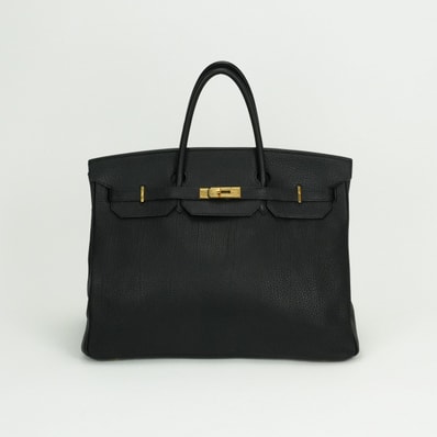 エルメス HERMES バーキン40 バーキン 40 バッグ トートバッグ トゴ ノワール noir ブラック Black 黒 ゴールド金具 ハンドバッグ