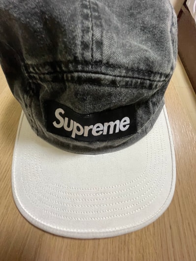Supreme Pigment 2-Tone Camp Cap "Black"