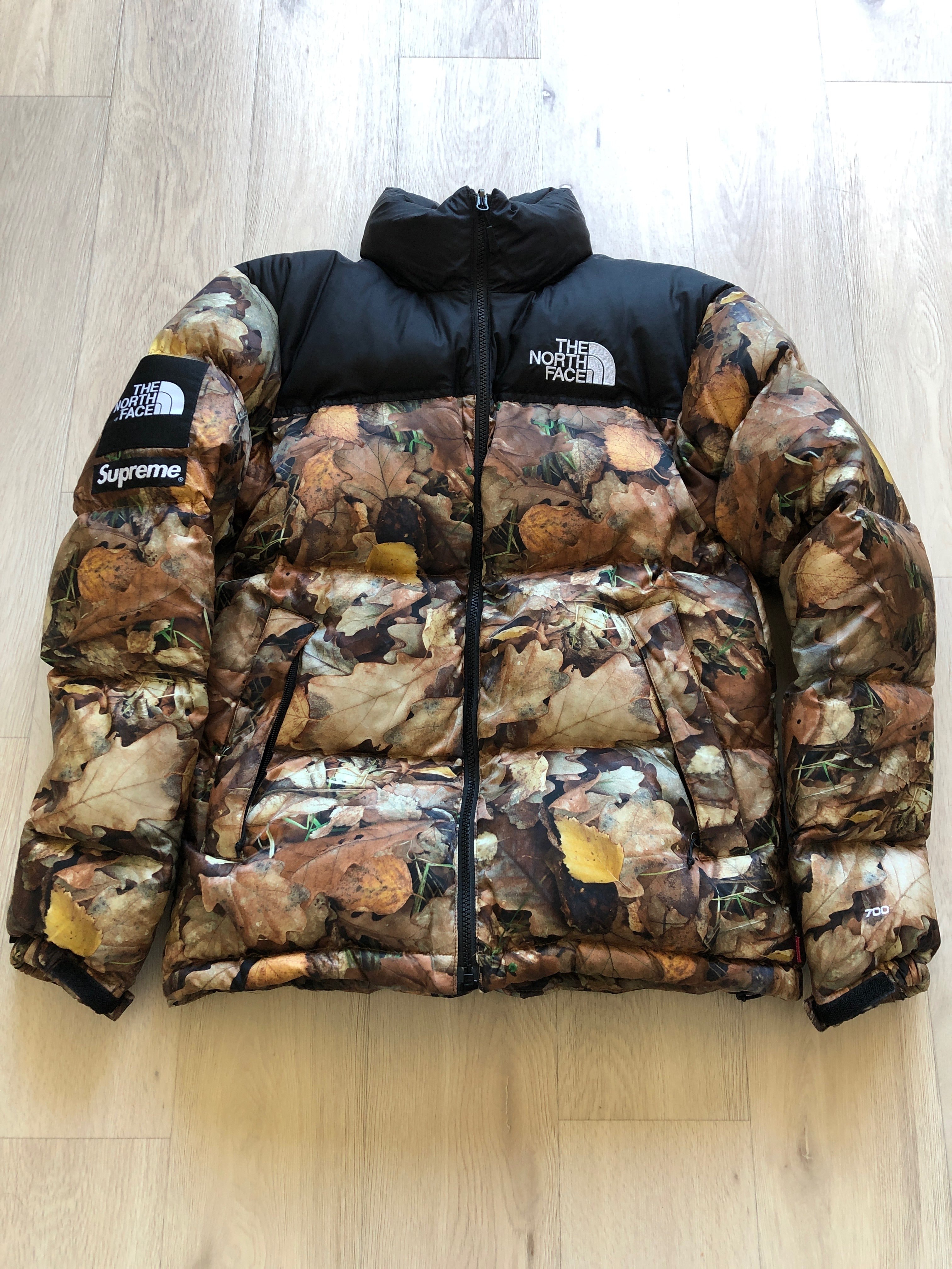 Supreme x The North Face Leaves Nuptse Jacket "Leaves"