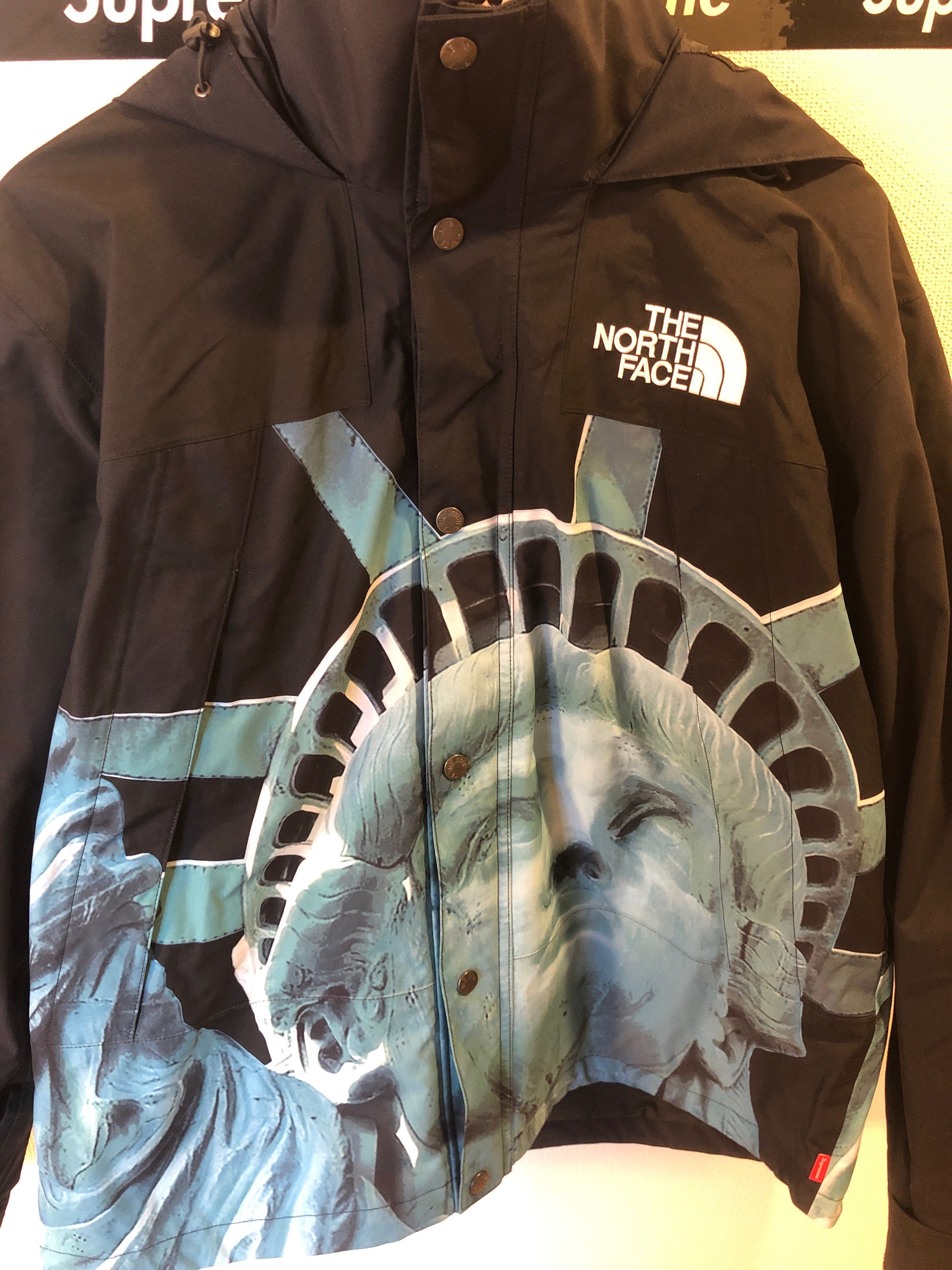 Supreme x The North Face Statue of Liberty Mountain Jacket "Black"