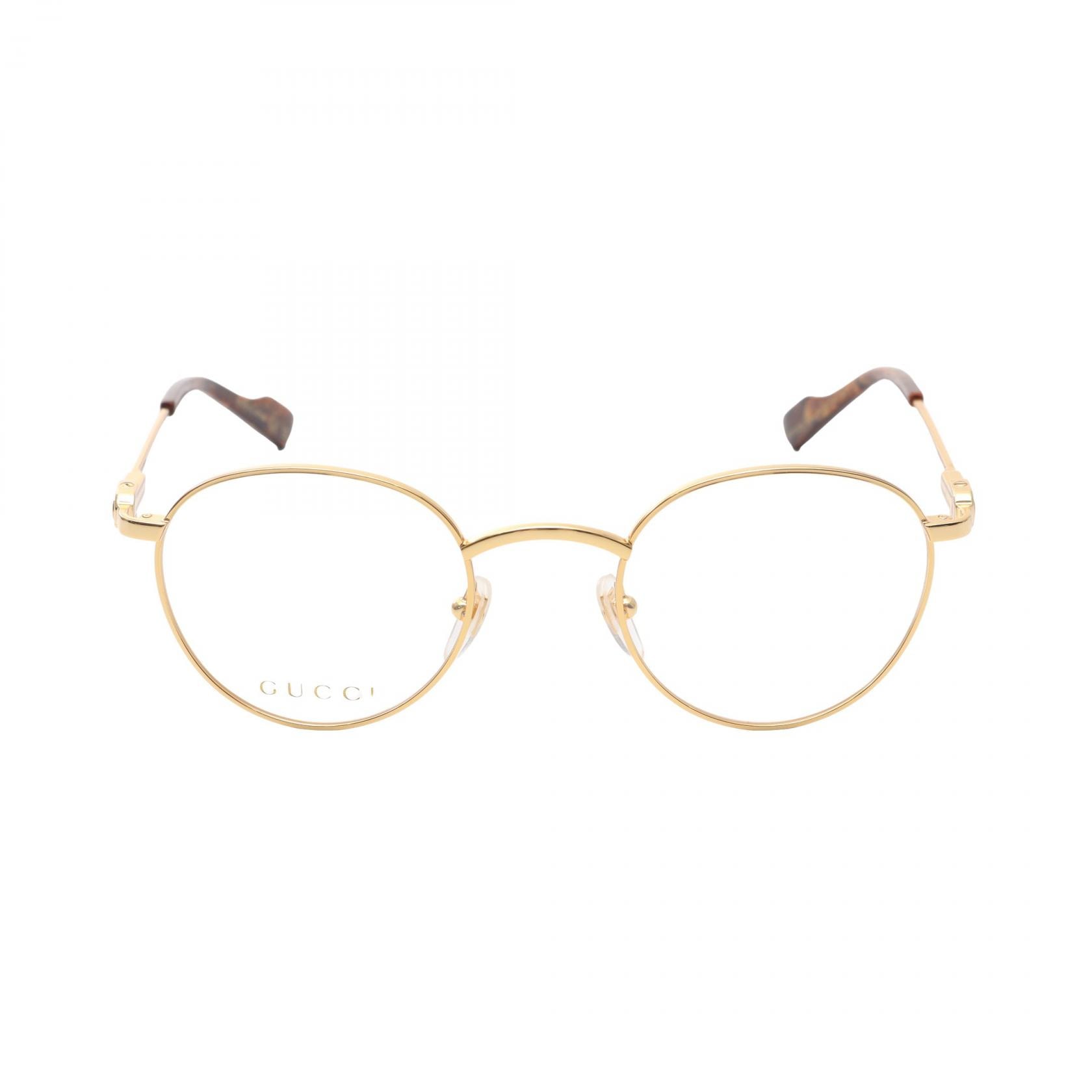 グッチ GUCCI 伊達 メガネ 衣料品 プラスチック / GP レディース ゴールド系 【中古】 C (やや傷や汚れあり)】グッチ GUCCI 伊達 メガネ 衣料品 プラスチック
