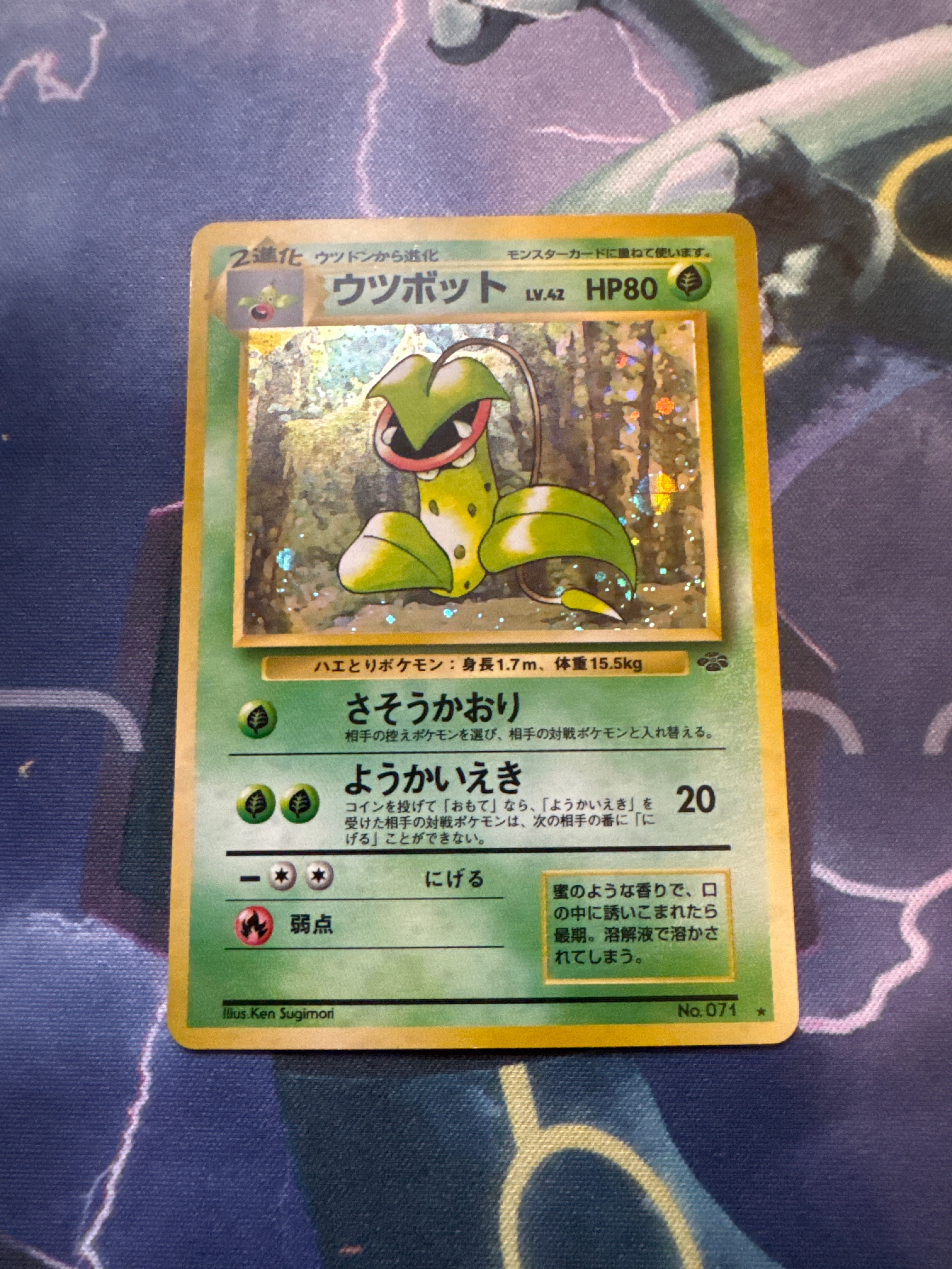 ウツボット R: 旧裏 [PMCG2 No.071](拡張パック「ポケモンジャングル」)