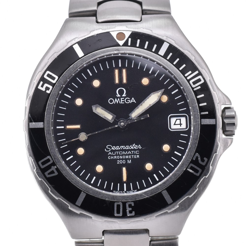 オメガ OMEGA 368.1051 シーマスター プロフェッショナル 200M ブラック 自動巻き メンズ 腕時計 B#149094