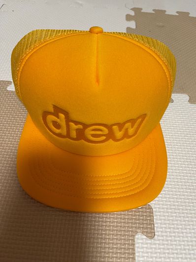 drew house mascot trucker hat "Golden Yellow"