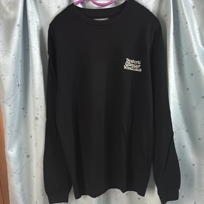 WIND AND SEA x HYSTERIC GLAMOUR L/S T Shirt "Black"