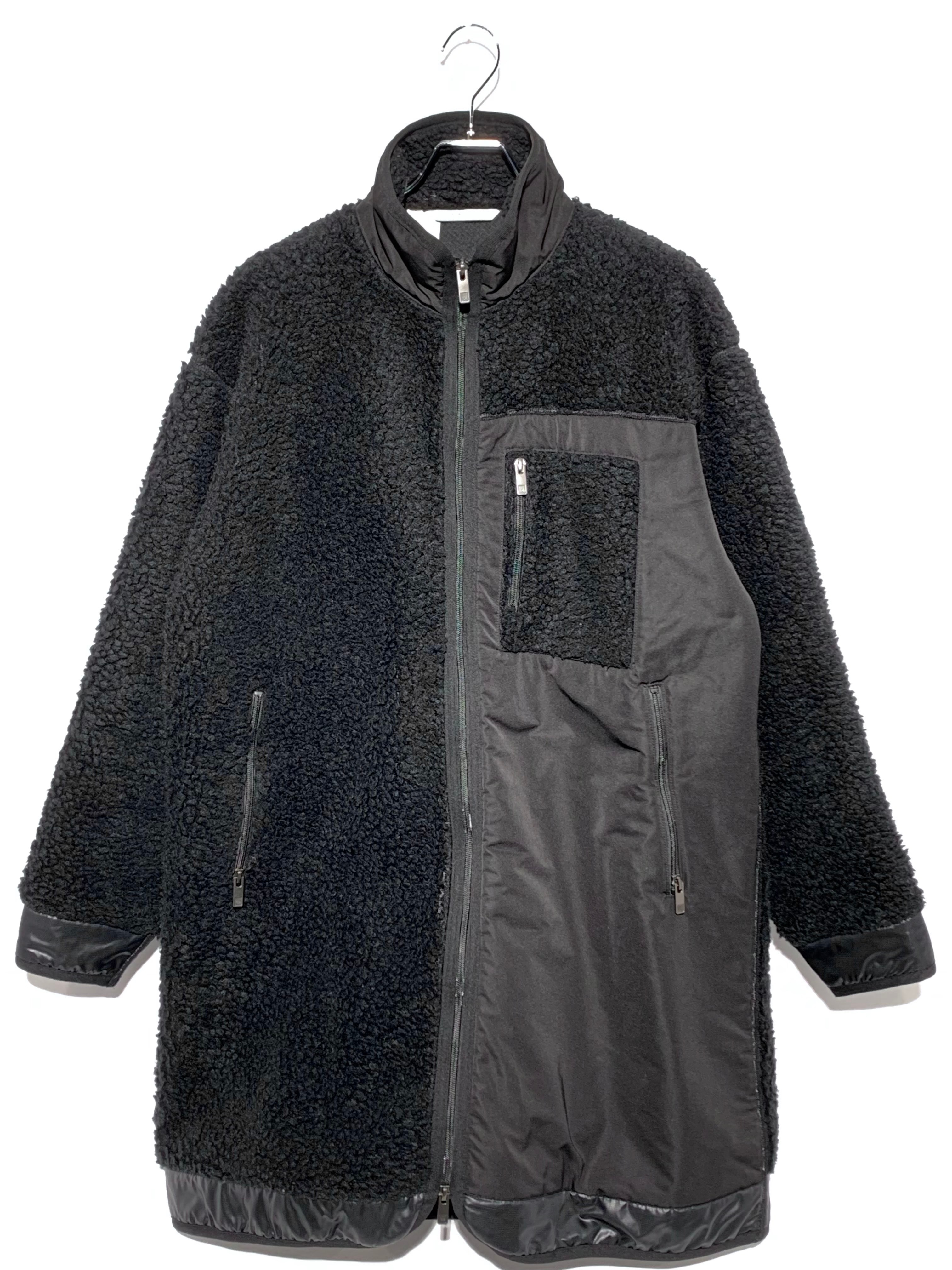 N.HOOLYWOOD BOA LONG JKT  Black