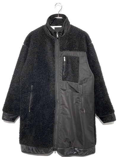 N.HOOLYWOOD BOA LONG JKT Black