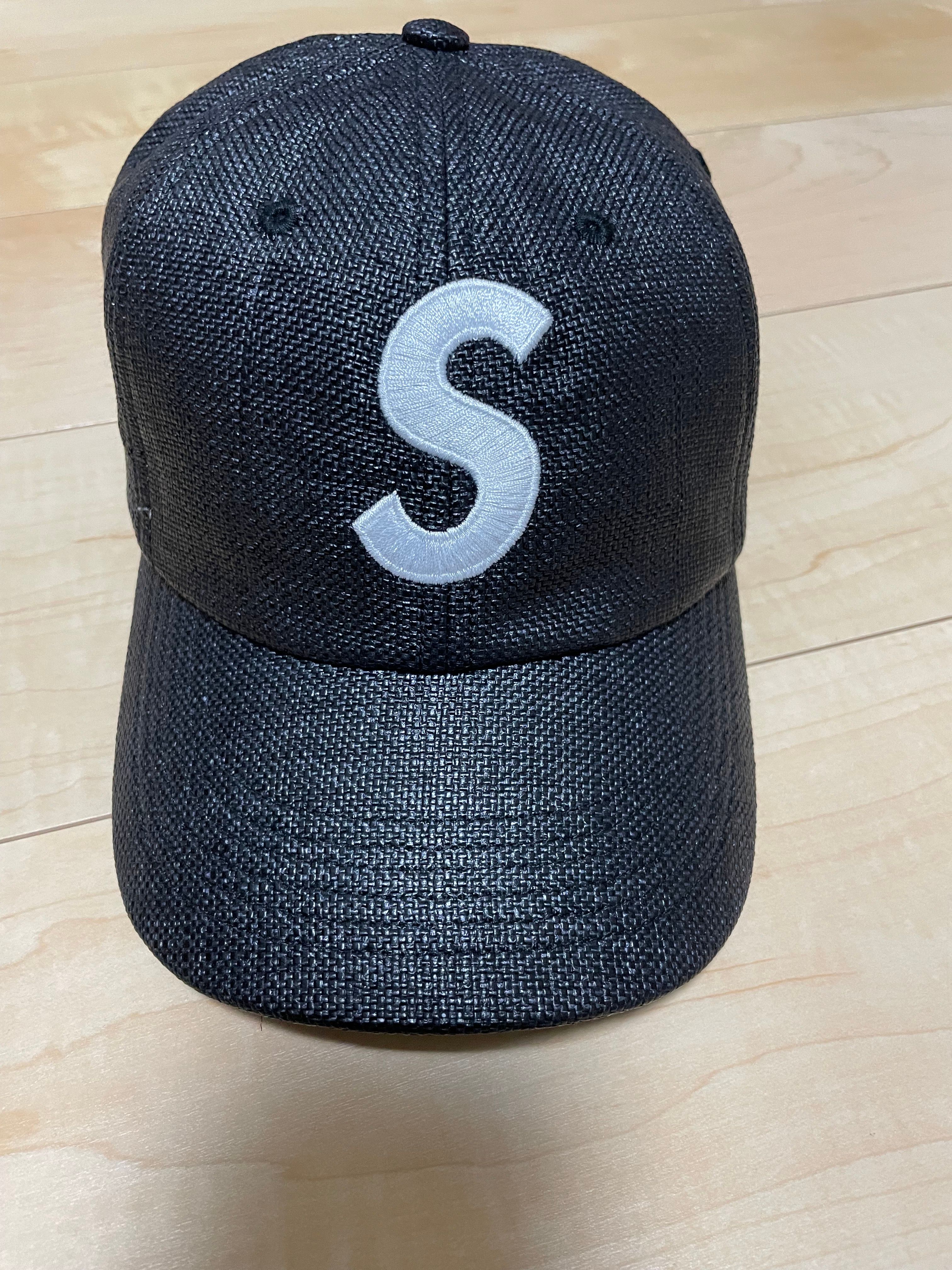 Supreme Raffia S Logo 6-Panel "Black"