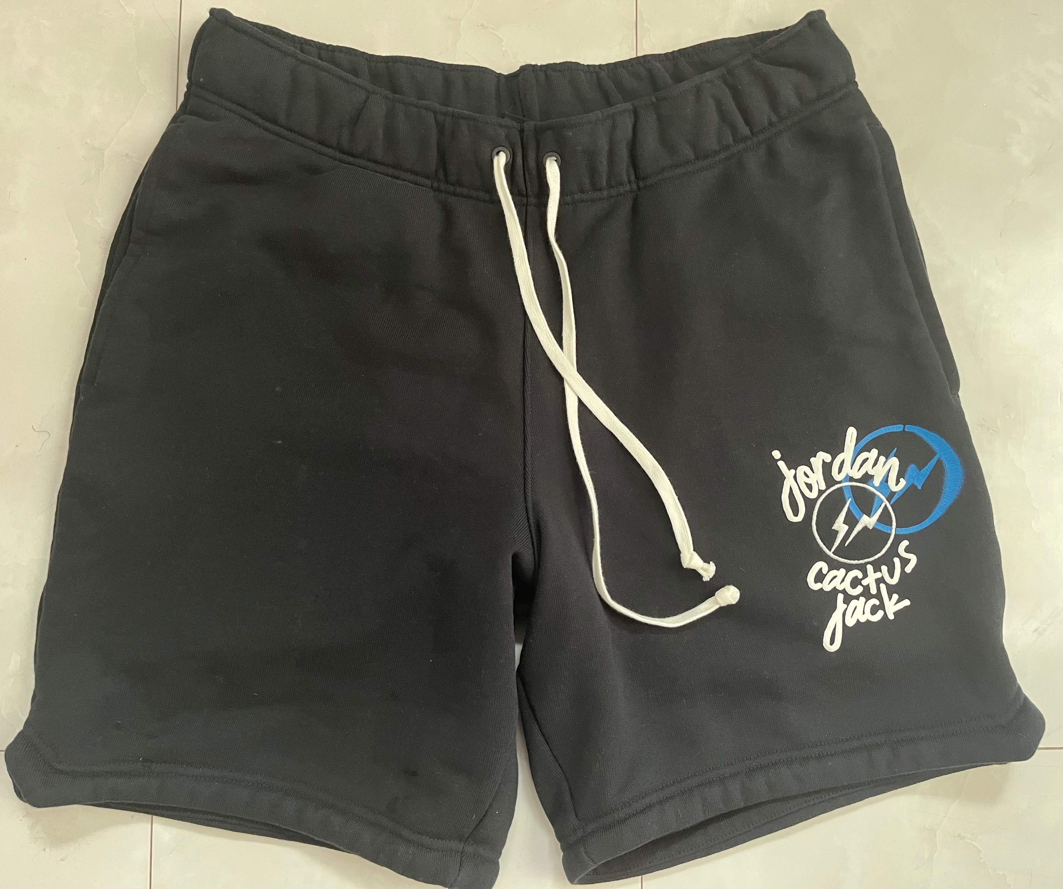 Air Jordan Travis Scott Fragment Shorts "Black" DJ0617-010 / DJ0618-010
