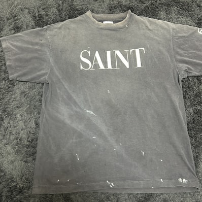 SAINT Mxxxxxx SS T-Shirt Saint 666 "Black"