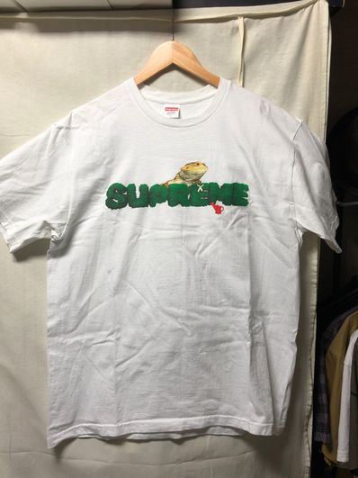 Supreme Lizard Tee "White"