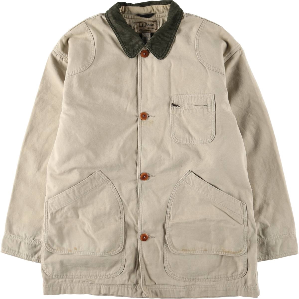 古着 90~00年代 エルエルビーン L.L.Bean 中綿入り ダック ハンティングジャケット メンズL相当/eaa604928
