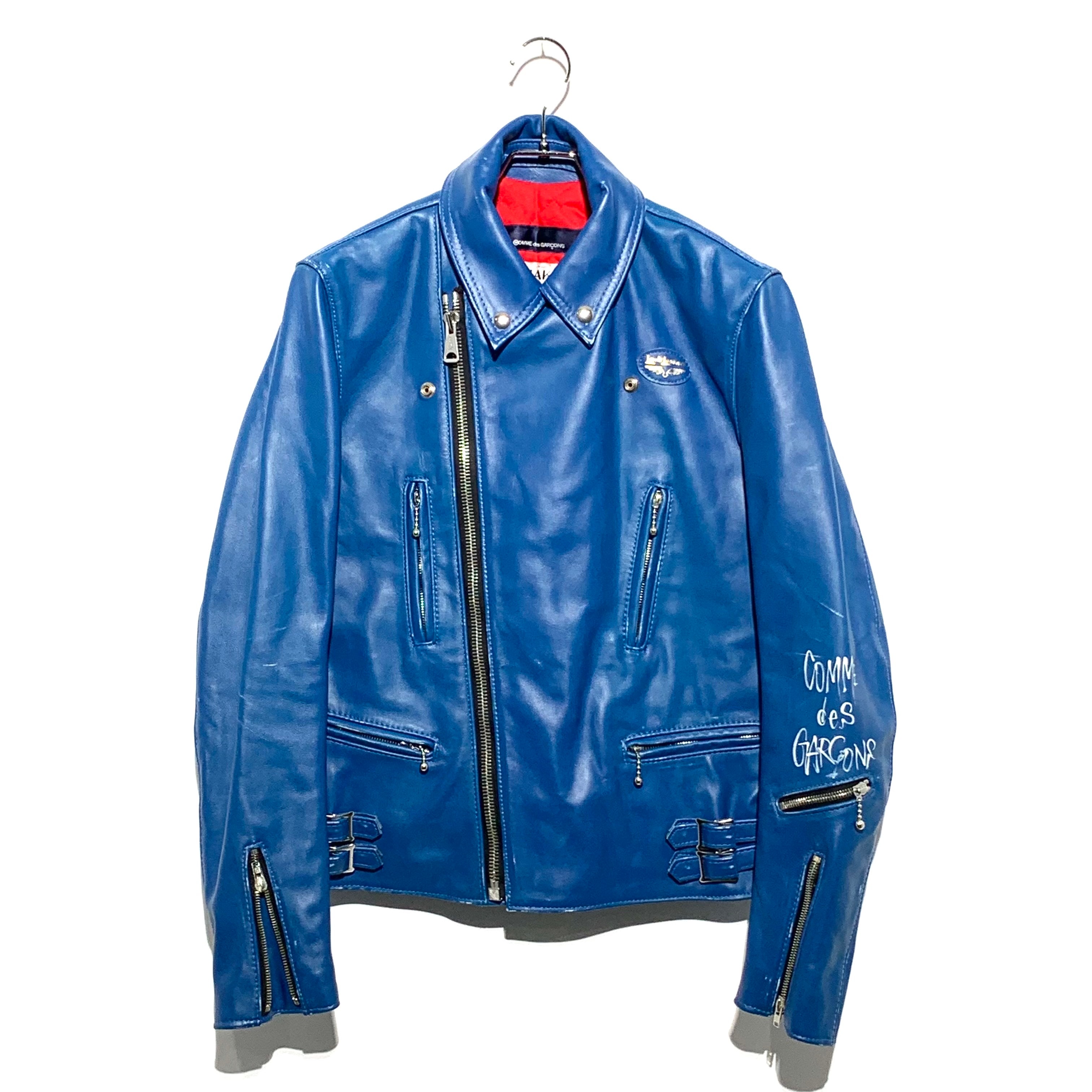 Lewis Leathers  COMME des GARCONS Lightning Blue 