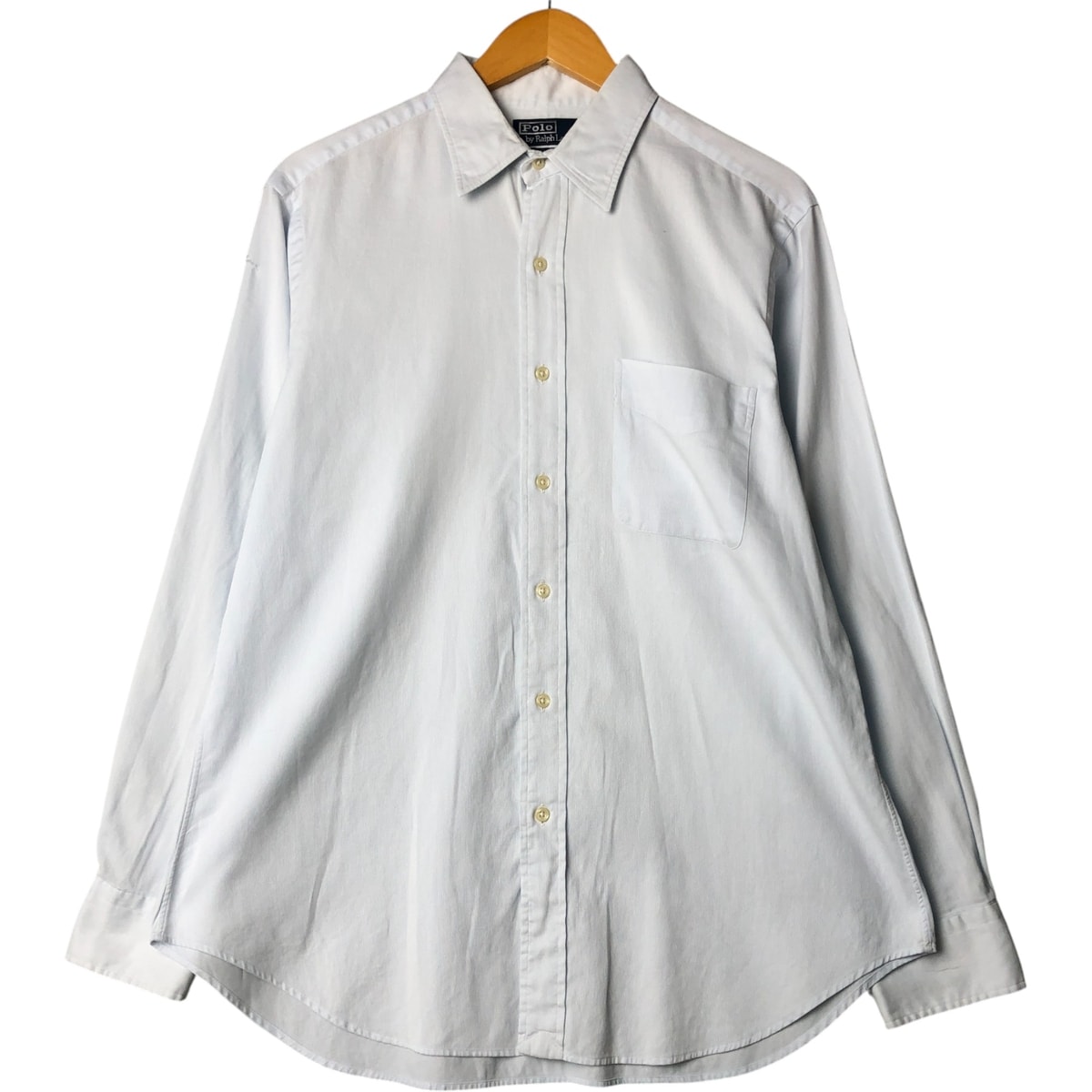 古着 ラルフローレン Ralph Lauren POLO by Ralph Lauren ANDREW 長袖 コットンシャツ メンズL相当/eaa573886