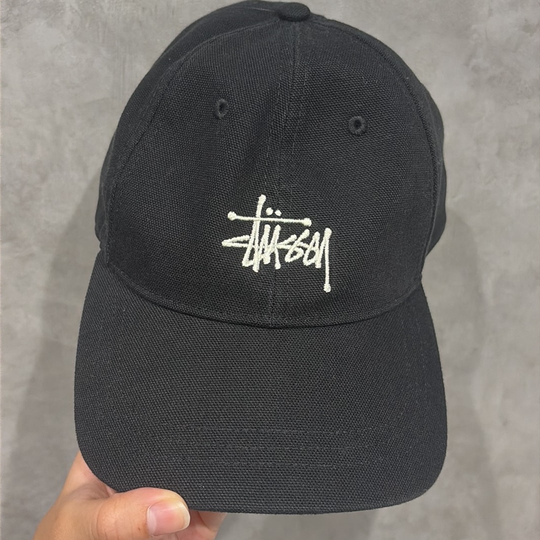 Stussy Washed Basic Stussy Cap "Black"