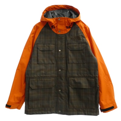 JUNYA WATANABE COMME des GARCONS ジュンヤワタナベコムデギャルソン ジャケット 22aw WJ-J908 × THE NORTH FACE ウール エステル チェック ナイロン オックス ジャケット マウンテンパーカー【中古】