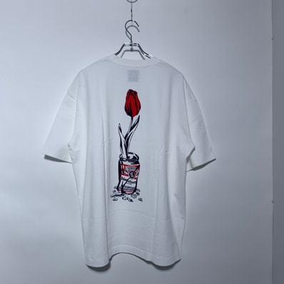 Wasted Youth T-Shirt #06 "White/Red" / VERDY