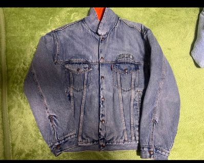 Supreme / LEVI'S Reversible Trucker Jacket "Blue"