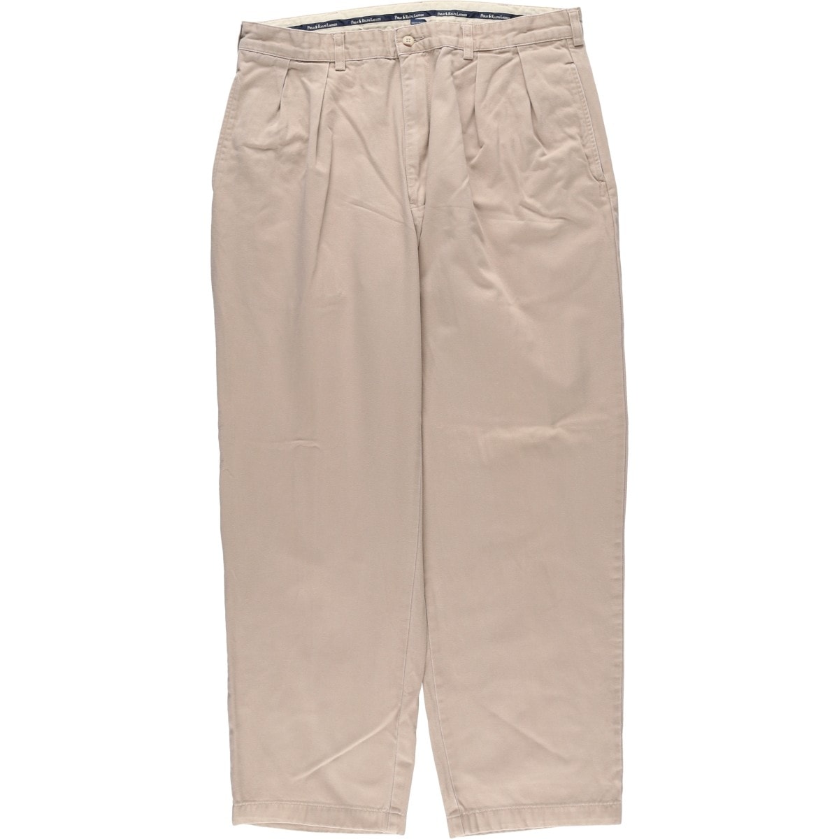 古着 ラルフローレン Ralph Lauren POLO Ralph Lauren ツータック チノパンツ メンズw36相当/eaa606905
