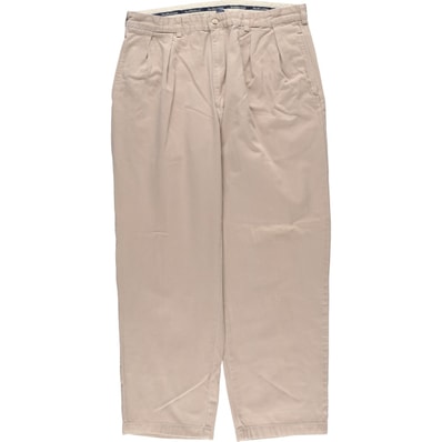 古着 ラルフローレン Ralph Lauren POLO Ralph Lauren ツータック チノパンツ メンズw36相当/eaa606905