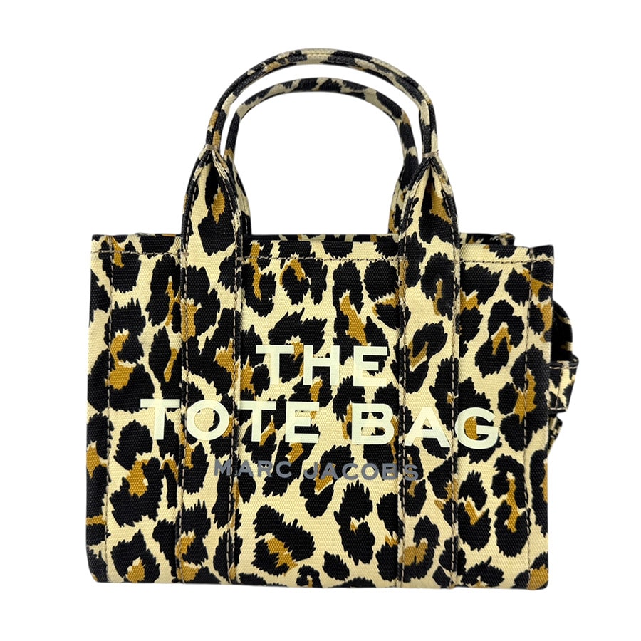 マークジェイコブス MARC JACOBS ハンドバッグ ショルダーバッグ キャンバス ベージュ×ブラック レディース【中古】 z7497