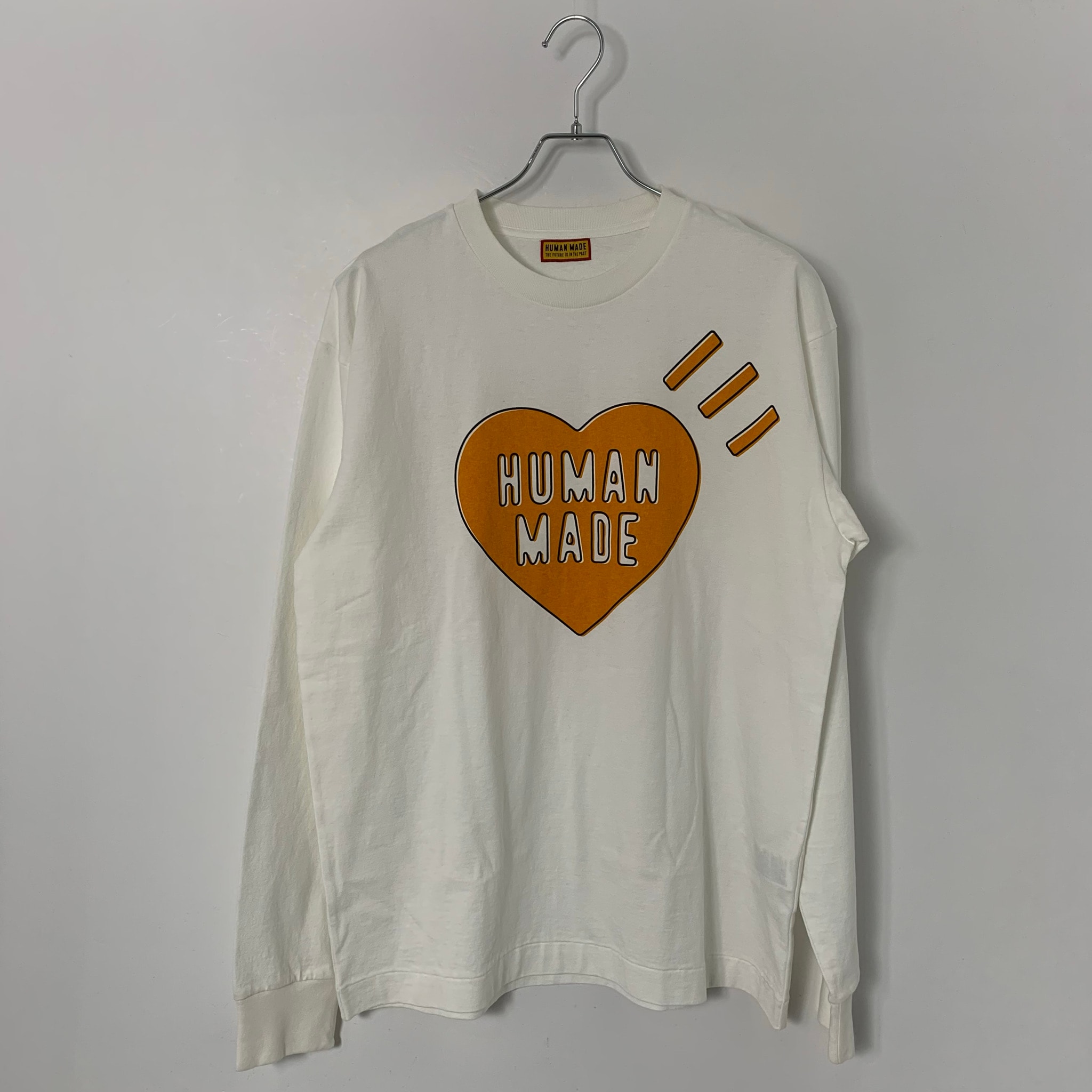 HUMAN MADE Graphic L/S T-Shirt "White"