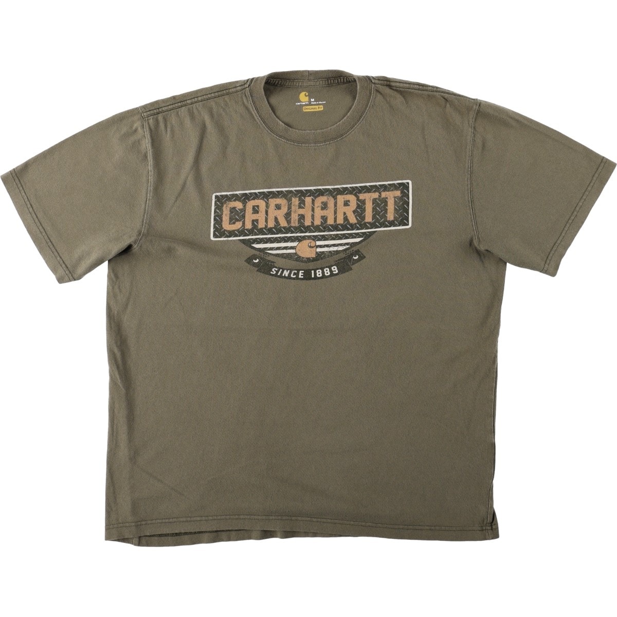古着 カーハート Carhartt ORIGINAL FIT 半袖 プリントTシャツ メンズM相当/eaa672077