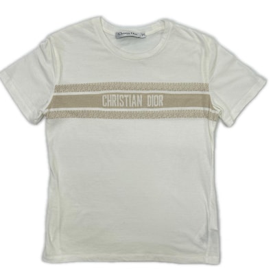 ディオール 213T04A4494 ロゴ Tシャツ S