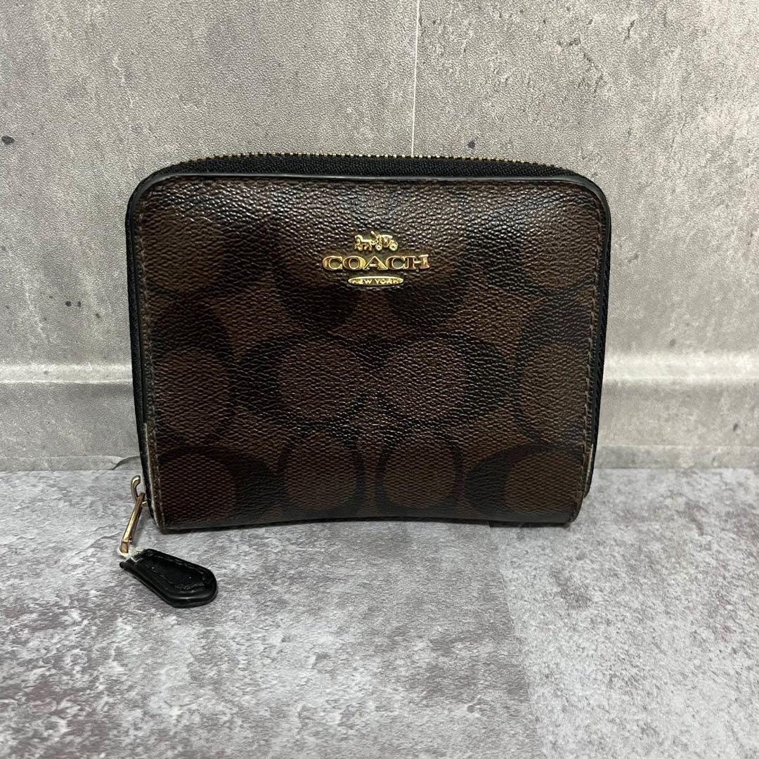 コーチ30308 二つ折り財布 レディース