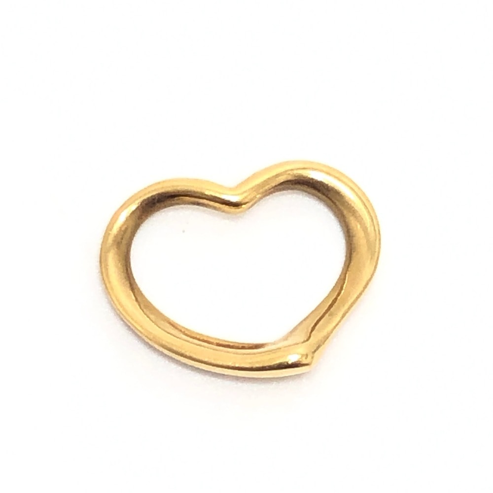 ティファニー TIFFANY&Co. K18 オープンハート アクセサリー ジュエリー ネックレス ペンダントトップ K18 ゴールド