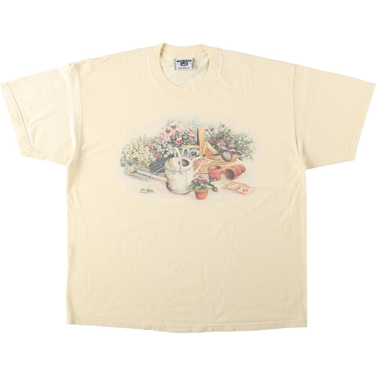 古着 90年代 リー Lee アートTシャツ メンズXL相当 ヴィンテージ/eaa669861