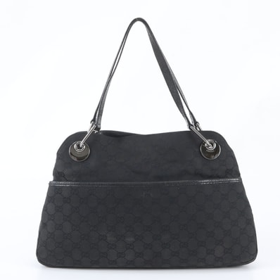 ■美品 グッチ GGキャンバスエクリプス 121023 トート バッグ