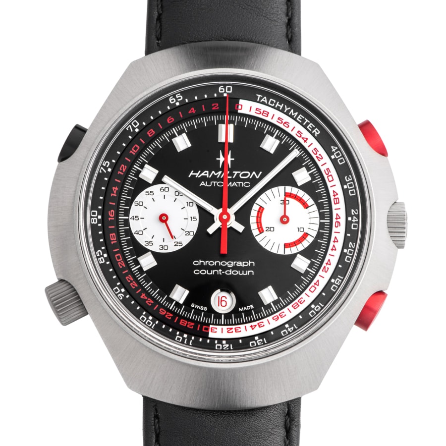 【新品】HAMILTON ハミルトン アメリカン クラシック クロノマチック50限定モデル H51616731 世界限定1972本【中古】