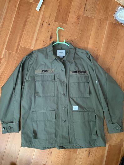 Wtaps Jungle 02 L/S Cotton Ripstop"Olive"
