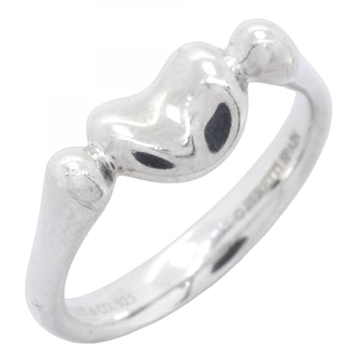 【6jdb0086-k】ティファニー リング ビーン シルバー925 12号【中古】レディース