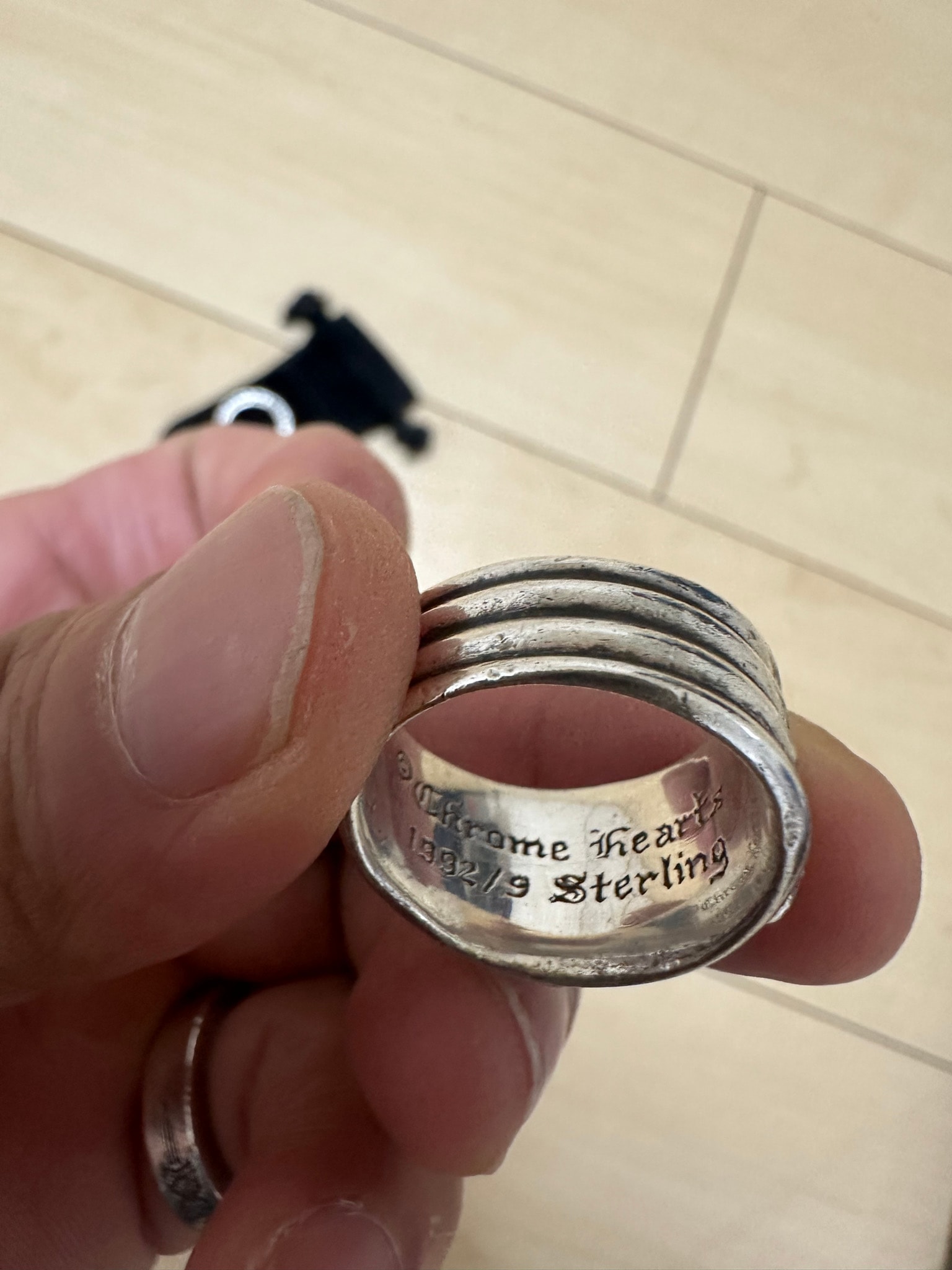 Chrome Hearts Dagger Ring "Silver"
