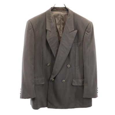 LANVIN ランバン テーラードジャケット 36 グレー系