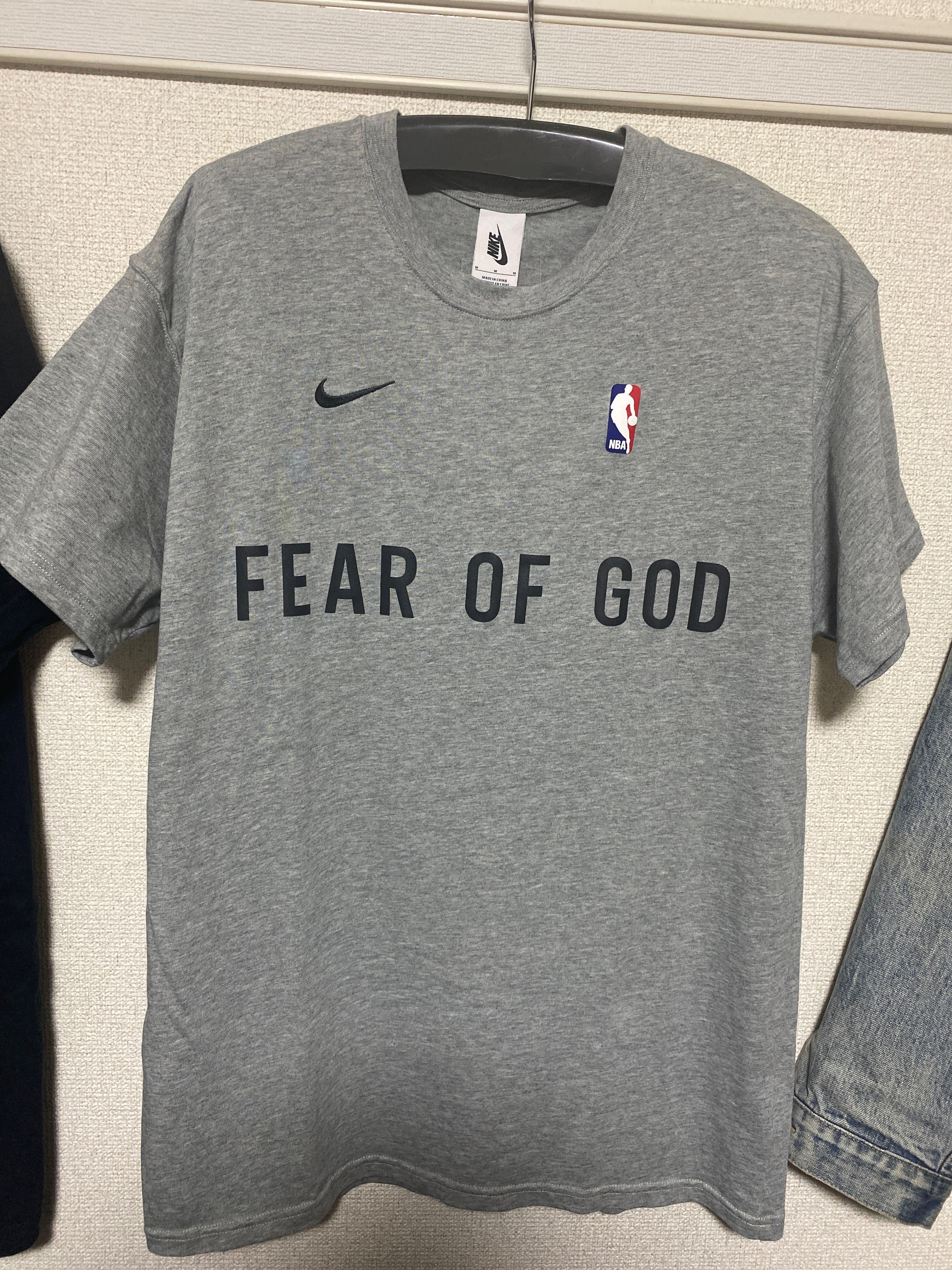 FEAR OF GOD / Nike Warm Up T-Shirt "Grey"
