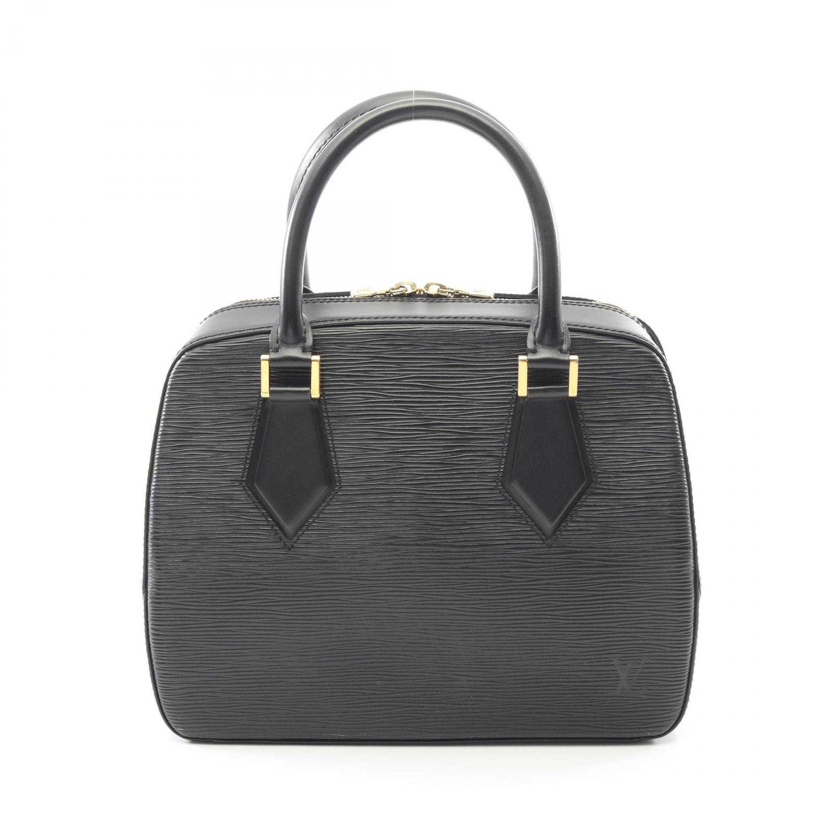 ルイ・ヴィトン LOUIS VUITTON サブロン ハンドバッグ バッグ レザー エピ ノワール レディース ブラック系 M52042 【中古】