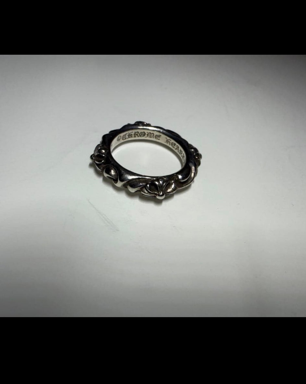 Chrome Hearts SBT Band Ring "Silver"