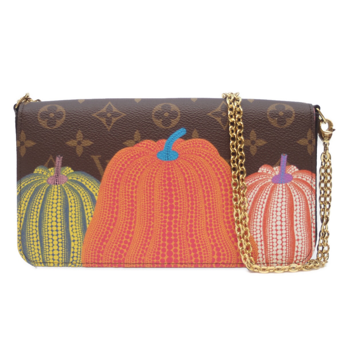 ルイヴィトン ×草間彌生 YK M82108 ﾓﾉｸﾞﾗﾑ ﾎﾟｼｪｯﾄ･ﾌｪﾘｼｰ