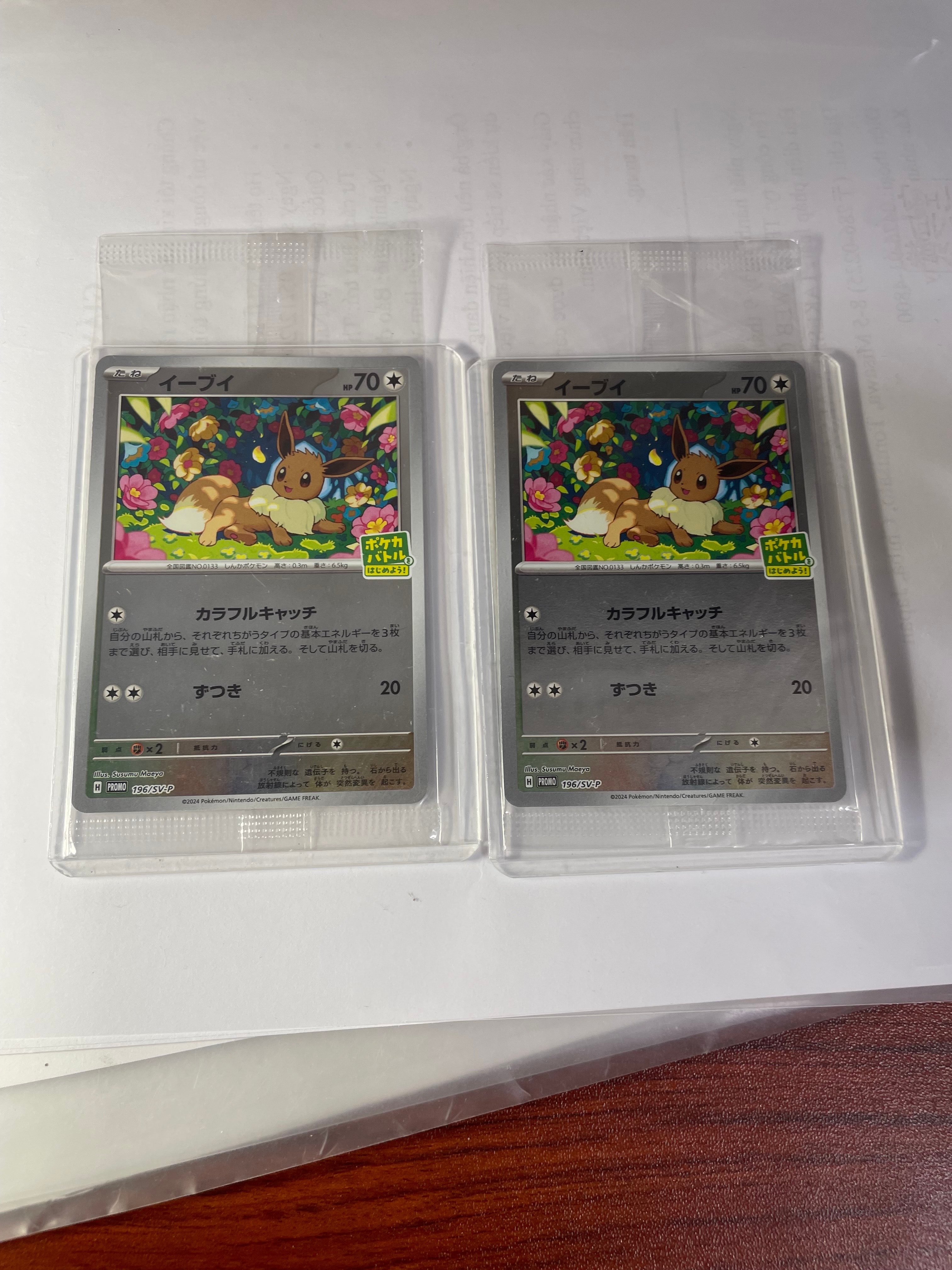 イーブイ P [SV-P-SM 196](プロモカードパック「ポケカバトルをはじめよう!キャンペーン」)
