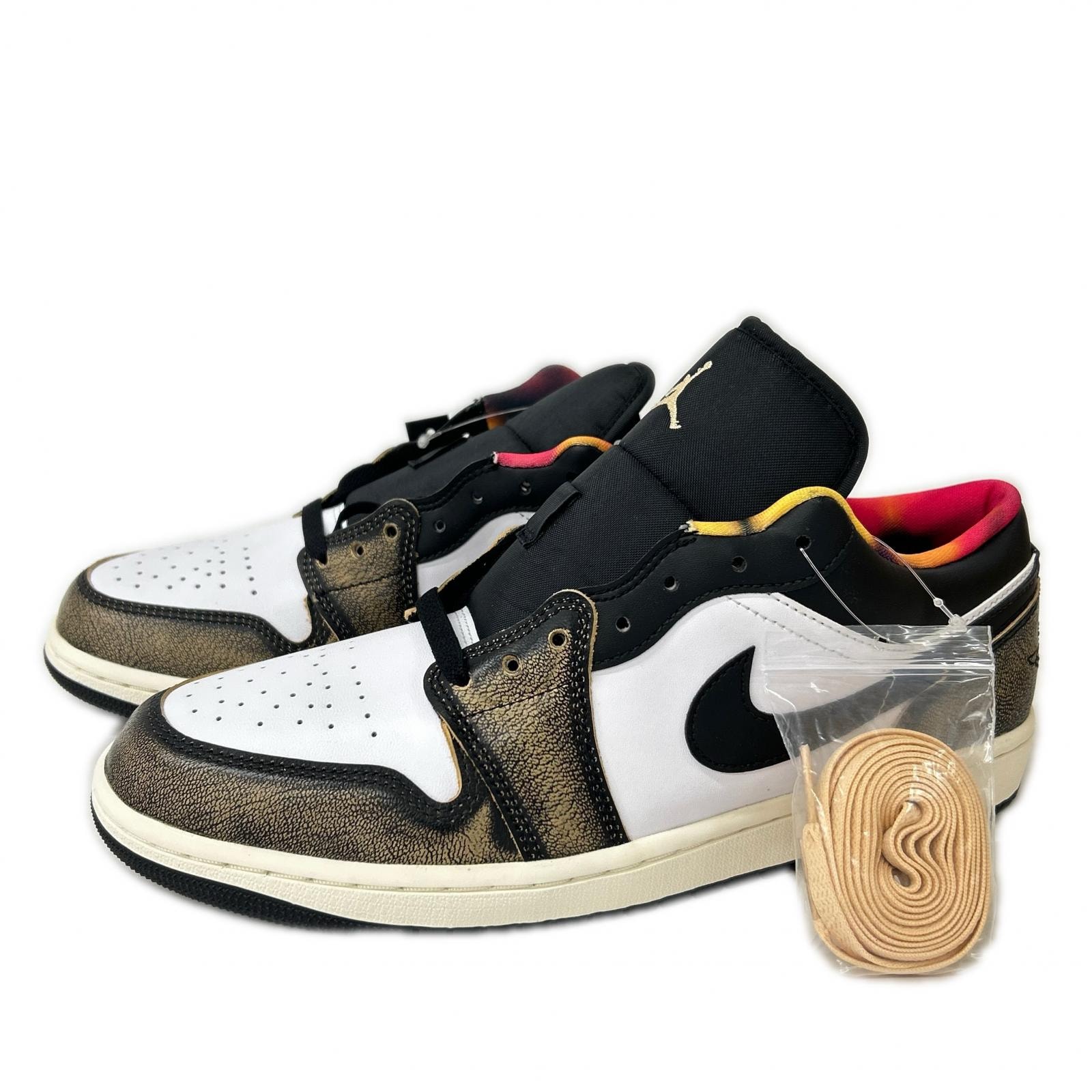 ナイキ 【新品同様】DQ8422-001 AIR JORDAN 1 LOW SE エアジョーダン 1 ロー シーズナルエディション スニーカー 28