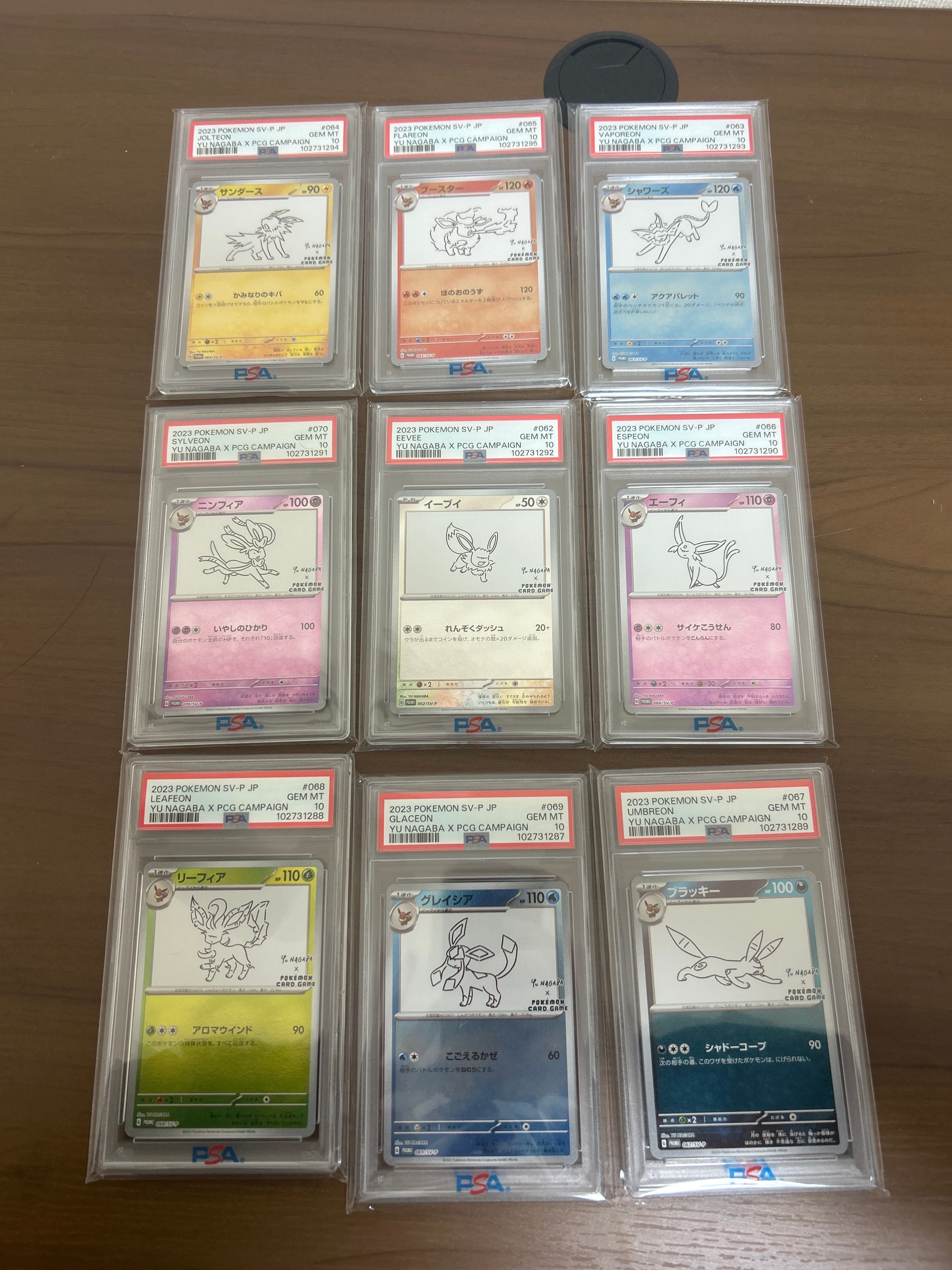 ポケモンカードゲーム YU NAGABA × ポケモンカードゲーム イーブイズ 全種セット: プロモ [SV-P ](「YU NAGABA×ポケモンカードゲーム」プロモーションカード「SV-P」)