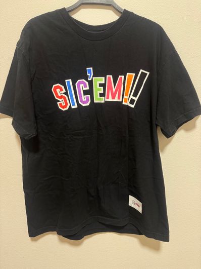 Supreme / WTAPS Sic'em! Tee "Black"